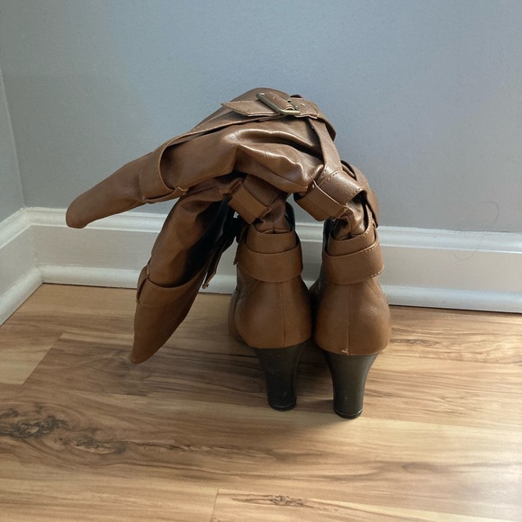 Womens brown boots size 8 - Picture 4 of 4